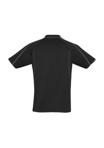 Picture of Biz Collection Mens Blade Polo Shirt Cotton Rich Soft Touch Jersey